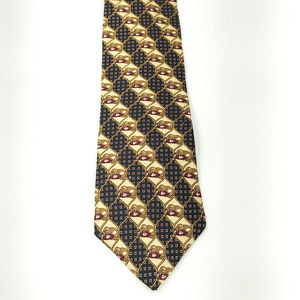 Andrew Scott Dog Duck Novelty Silk Tie 54x3-1/2